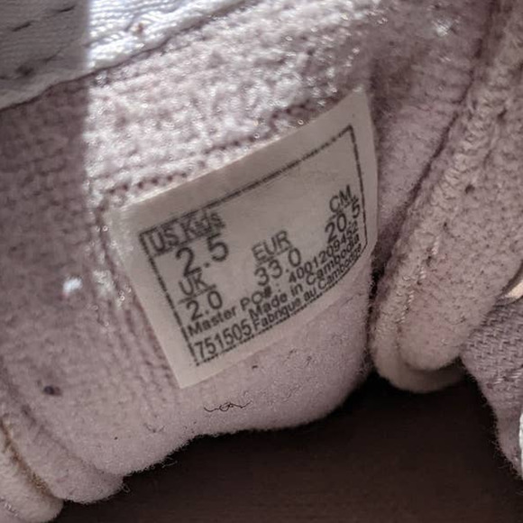 VANs SEA PARTY SK8 HI ZIP ORCHID ICE TRUE WHITE  size: 2.5 kids - Picture 10 of 11